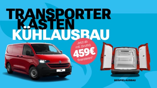 Volkswagen Nutzfahrzeuge Transporter Kasten Frischdienst Kühlausbau inkl. Standkühlung 2,0 l TDI 81 kW