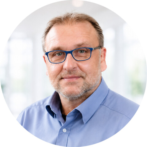 Rundes Portrait von Oliver Fricke