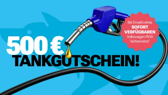 Tanken geht auf uns!