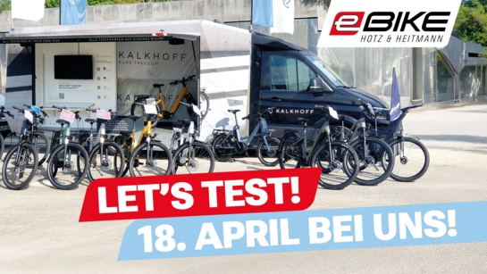 Einladung zum eBike Testival am 18. April!
