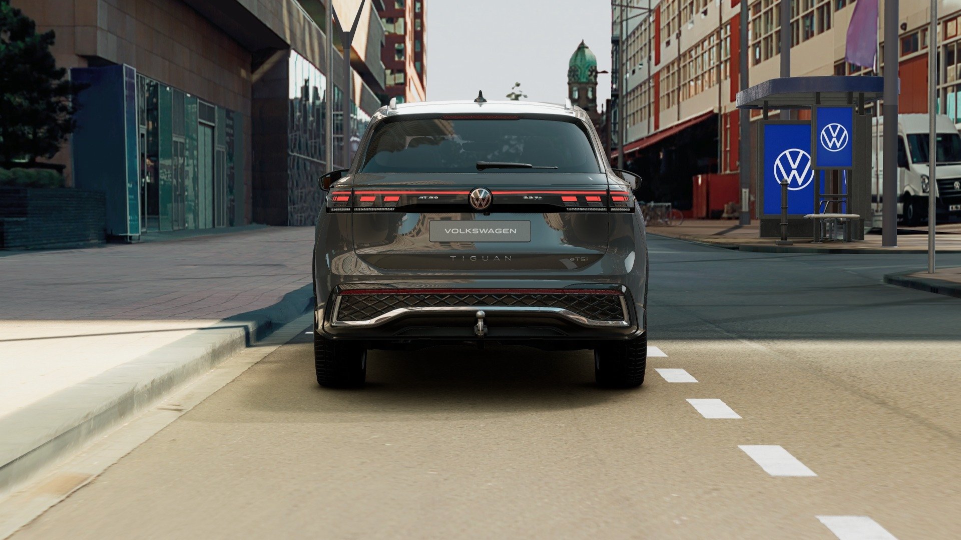 Detailbild 1: Volkswagen Tiguan R-Line 1,5 l eTSI OPF 110 kW (150 PS) 