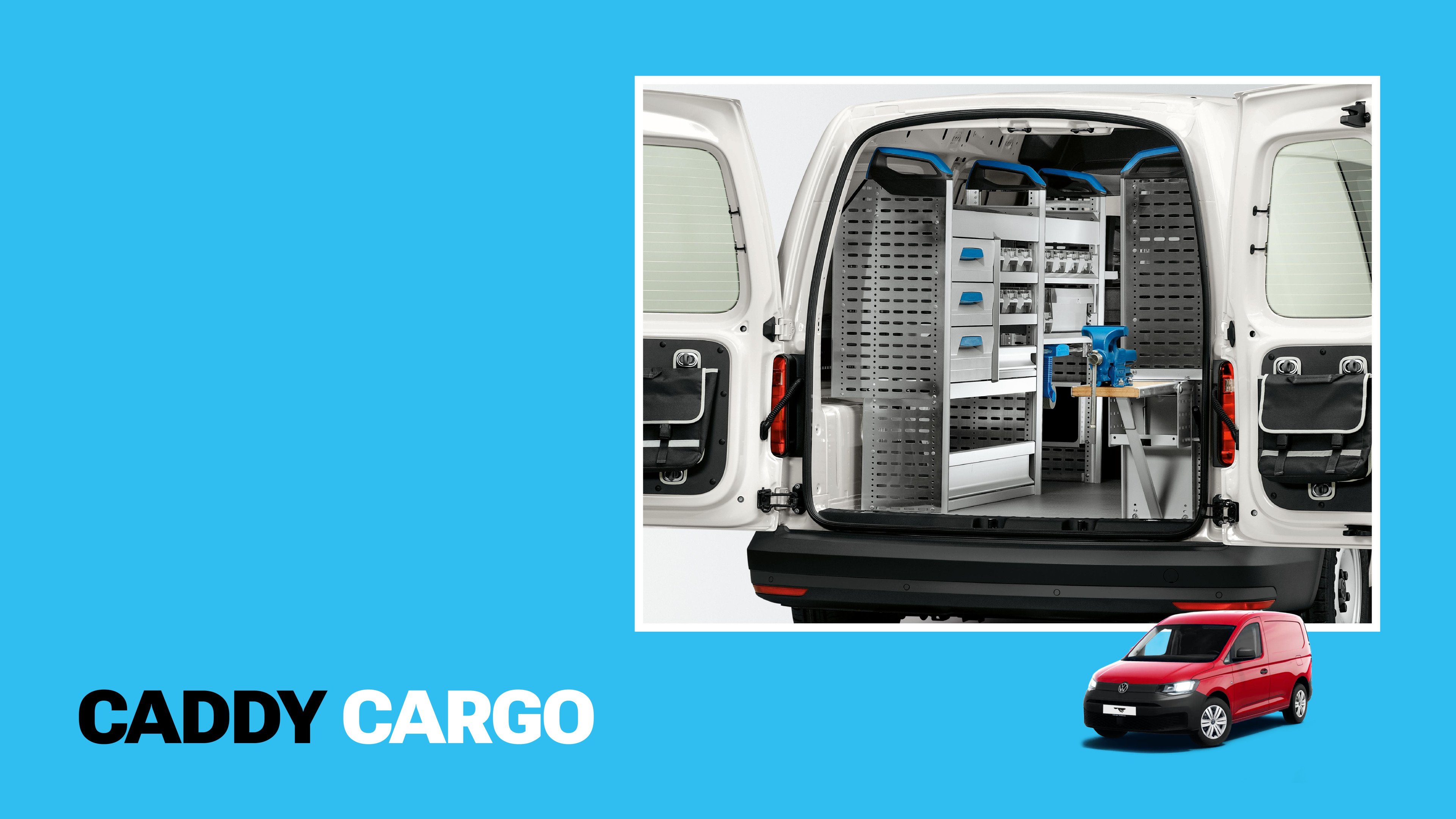 Detailbild 1: Volkswagen Nutzfahrzeuge Caddy Cargo 1,5 l TSI EU6, 85 kW    