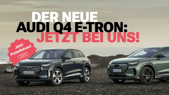 Audi Q4 e-tron mit umfangreicher Produktaufwertung