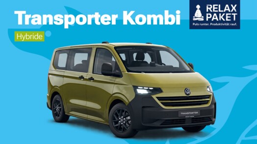 Volkswagen Nutzfahrzeuge Transporter Kombi, Radstand: 3100 mm KR  2,5 l eHybrid 171 kW    