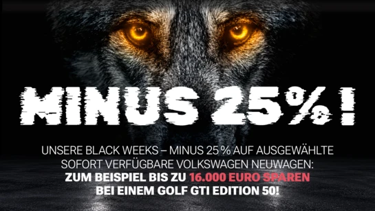 Unsere Black Weeks!